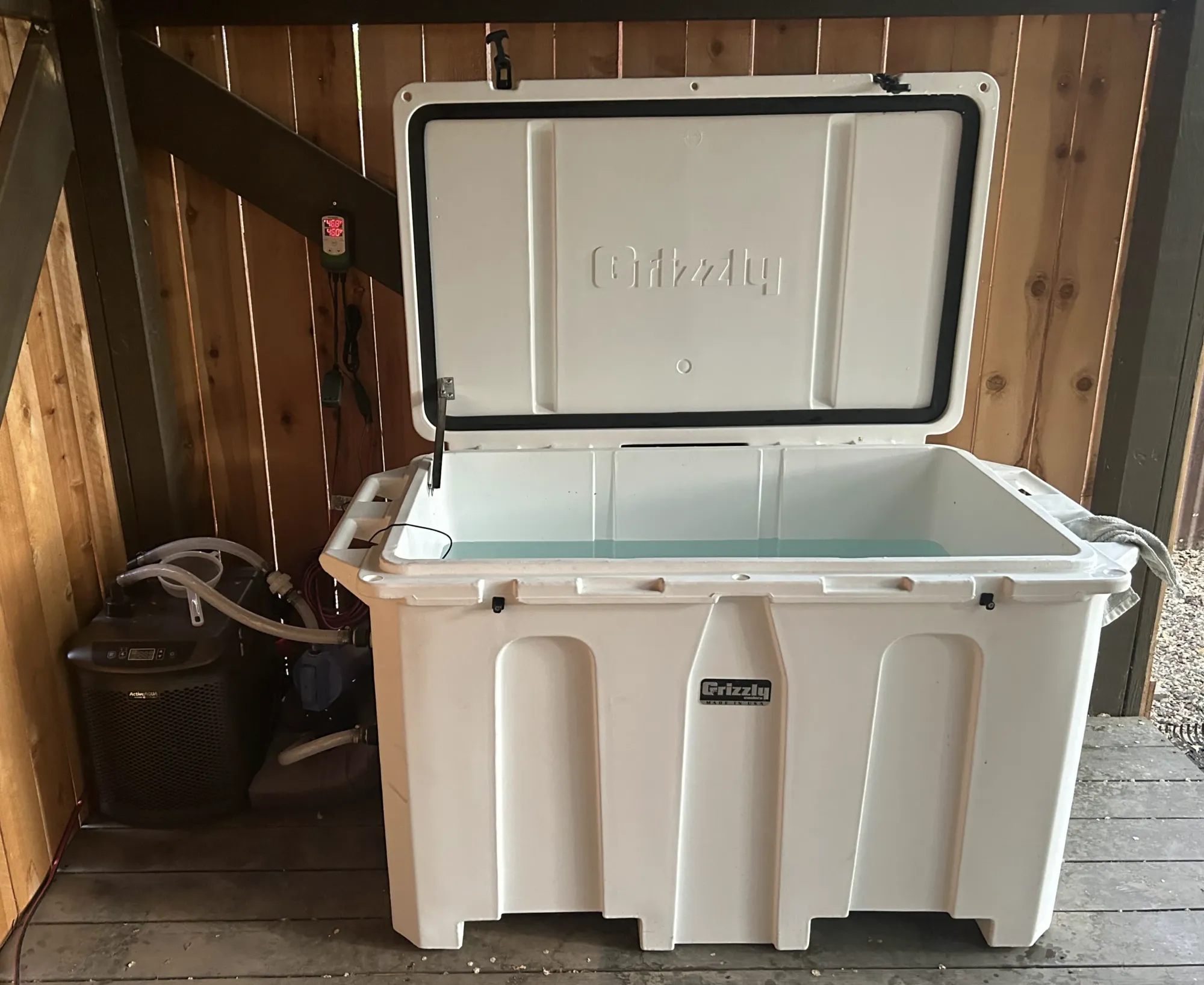 DIY Chest Freezer Cold Plunge 8 Month Update 