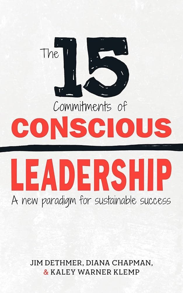 15 Commitments of Conscious Leadership cover