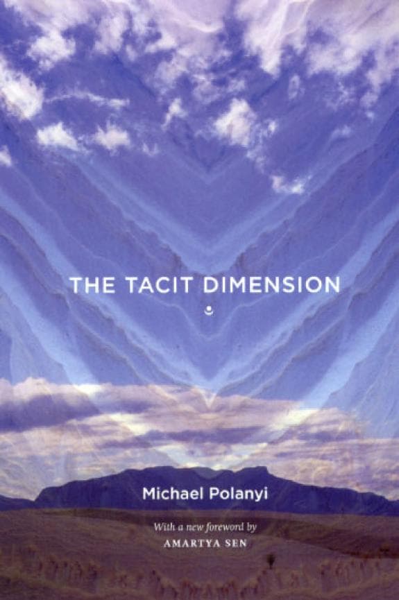 The Tacit Dimension cover